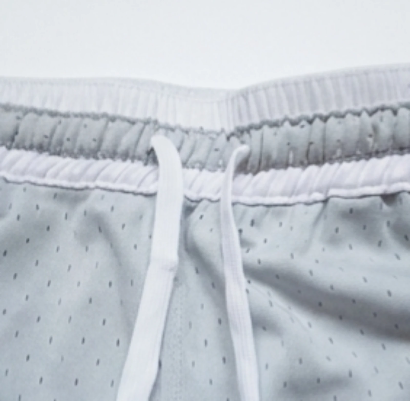 Calça curta Nike Jordan cinza nova nunca usada 100% poliéster original – photo 3